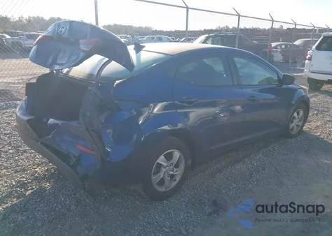 2015 Hyundai Elantra Se z USA, uszkodzony, nr VIN 5NPDH4AE4FH639716